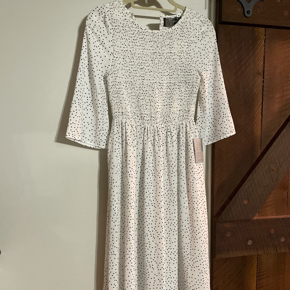 Code Mode (Nordstrom) Dress - polka dots - Brand new never worn w/ tags!!